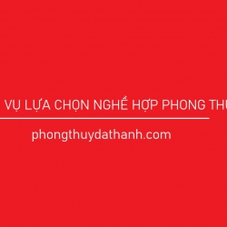 Dịch vụ lựa chọn nghề nghiệp phong thủy